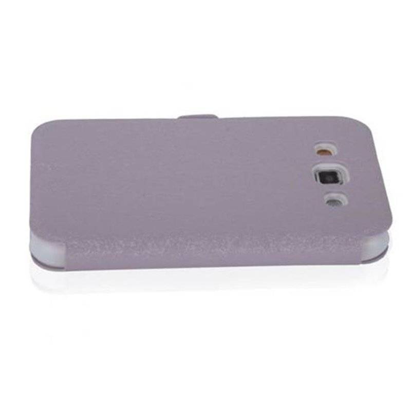 Cadorabo Hülle für Samsung Galaxy WIN - Hülle in ICY FLIEDER – mit Standfunktion und Kartenfach im Ultra Slim Design