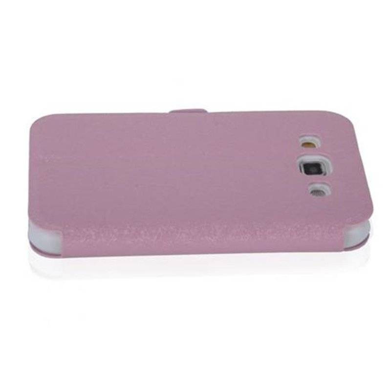 Cadorabo Hülle für Samsung Galaxy WIN - Hülle in ICY ROSE – mit Standfunktion und Kartenfach im Ultra Slim Design