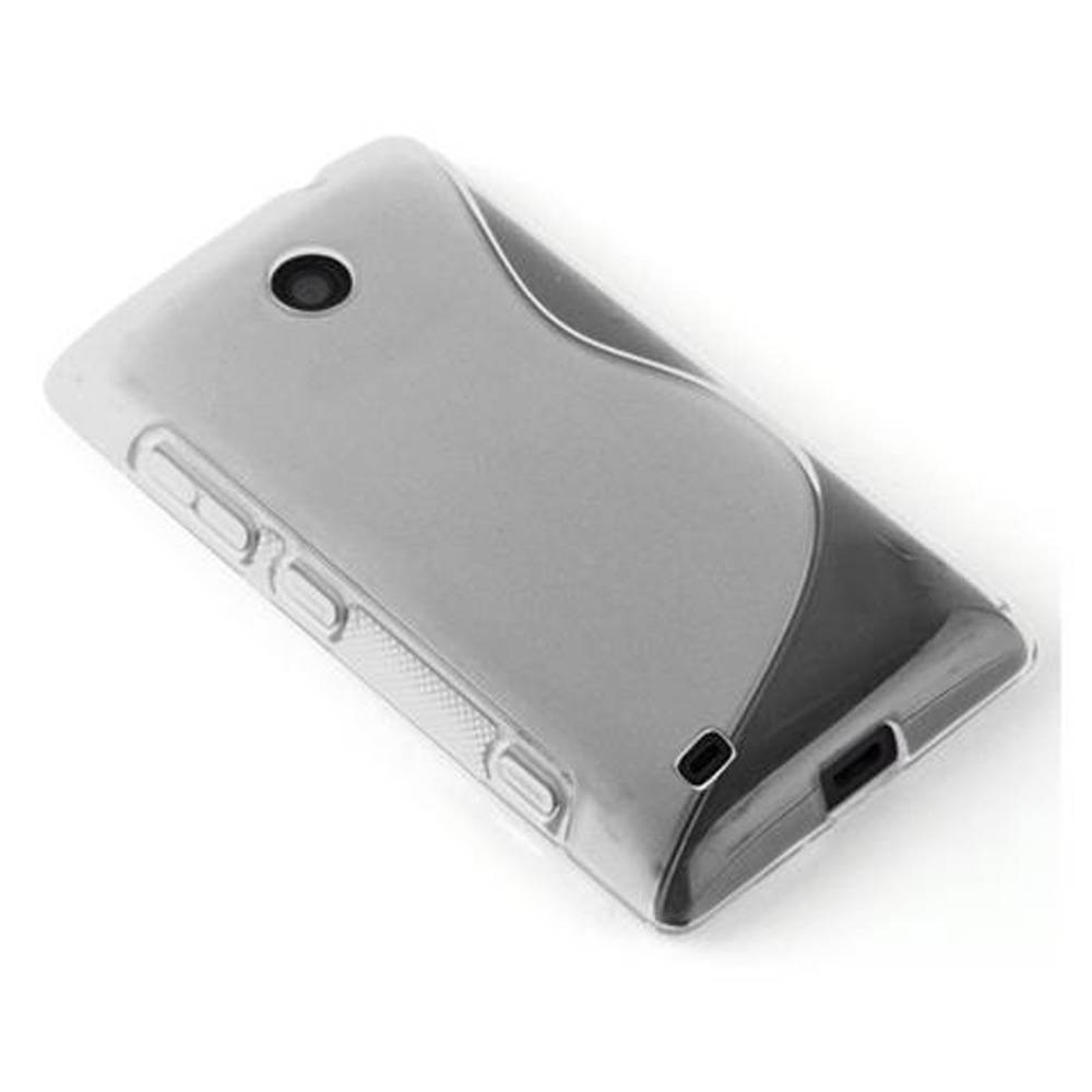 Cadorabo Schutzhülle für HTC Desire 300 Hülle in Transparent Handyhülle Case TPU Silikon Etui