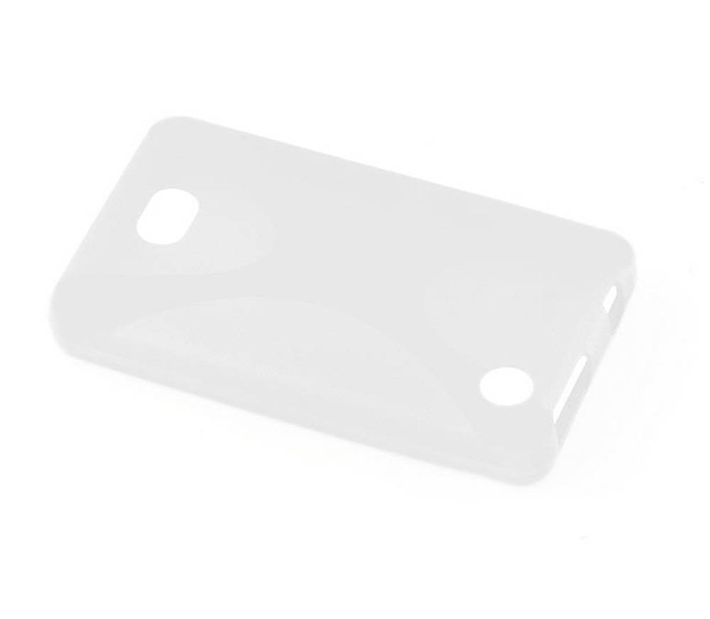 Cadorabo Handyhülle für Nokia Lumia 720 in Weiß Hülle Schutzhülle TPU Silikon Backcover Case