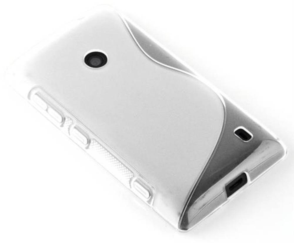 Cadorabo Schutzhülle für Nokia X Hülle in Transparent Handyhülle Case TPU Silikon Etui
