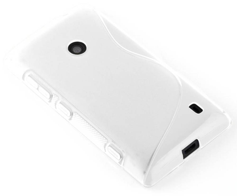 Cadorabo Schutzhülle für Nokia X Hülle in Weiß Handyhülle Case TPU Silikon Etui