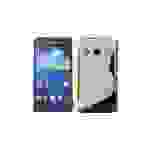 Cadorabo Schutzhülle für Samsung Galaxy ACE 3 Hülle in Weiß Handyhülle Case TPU Silikon Etui