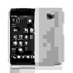 Cadorabo Handyhülle für HTC BUTTERFLY S in Transparent Hülle Schutzhülle TPU Silikon Backcover Case