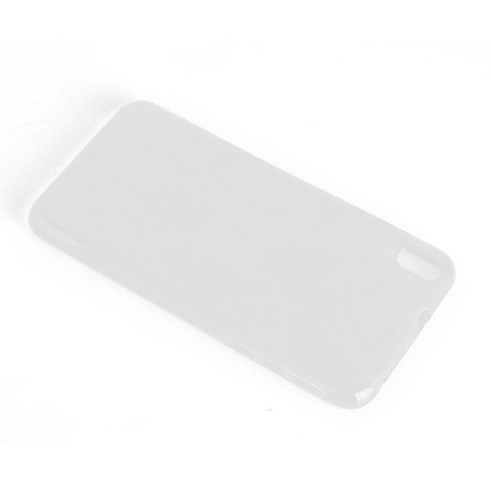 Cadorabo Hülle für HTC Desire 816 Hülle in HALB TRANSPARENT - Handyhülle im X-Line TPU Silikon - Silikonhülle Schutzhülle Ultra Slim Soft Back C