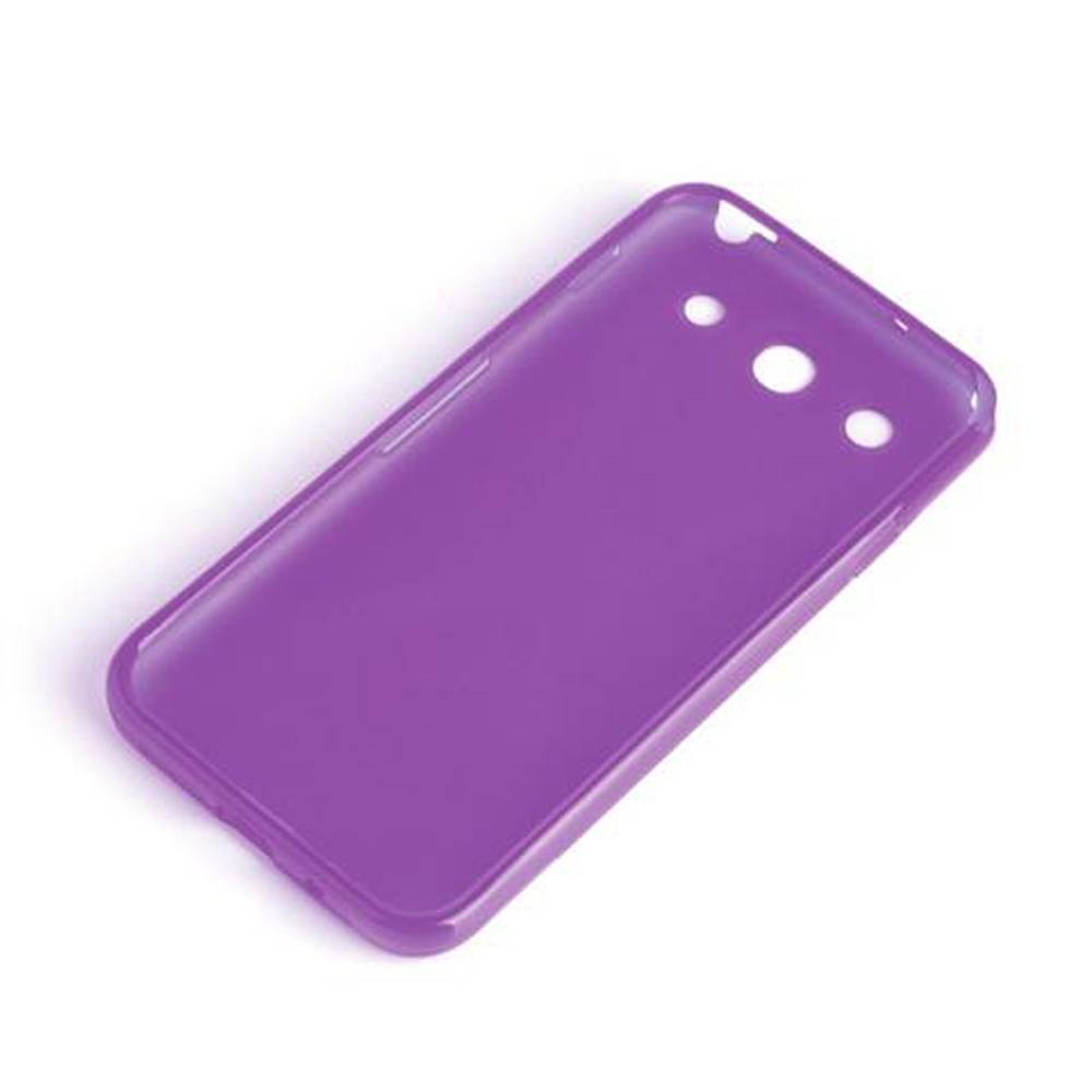 Cadorabo Handyhülle für LG OPTIMUS G PRO in Lila Hülle Schutzhülle TPU Silikon Backcover Case