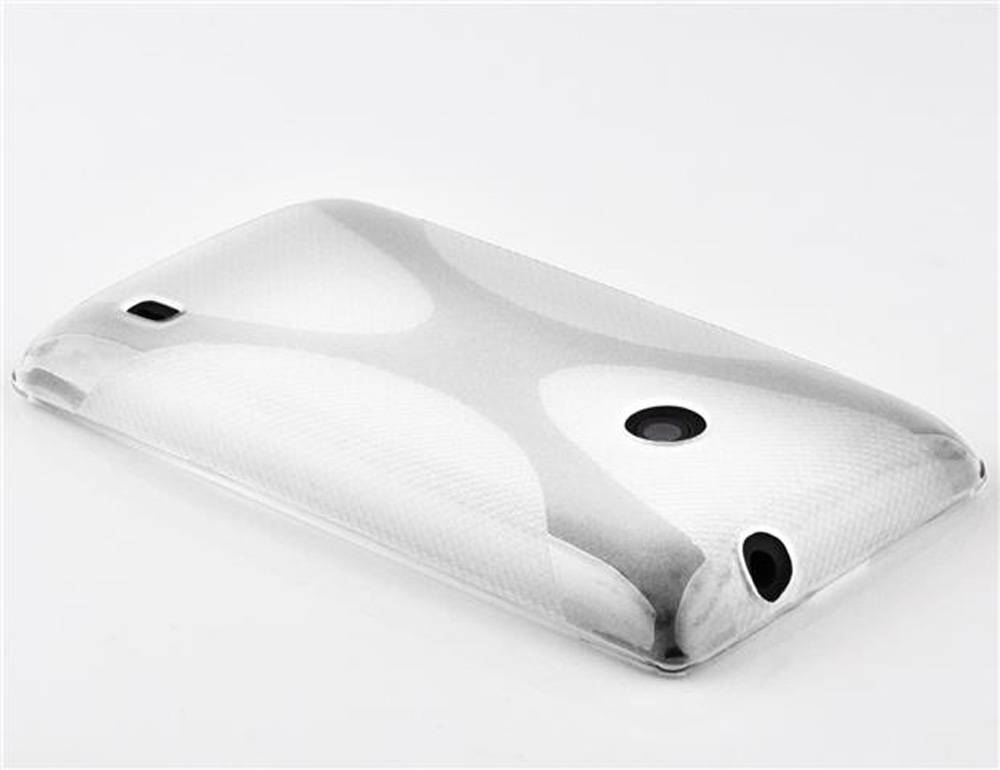 Cadorabo Handyhülle für Nokia X in Transparent Hülle Schutzhülle TPU Silikon Backcover Case