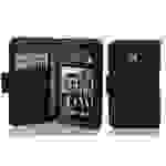 Cadorabo Schutzhülle für HTC Desire 700 Hülle in Schwarz Handyhülle Etui Case Backcover Kunstleder Tasche
