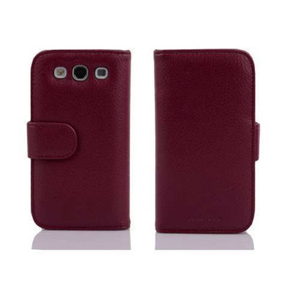 Cadorabo Schutzhülle für Samsung Galaxy WIN Hülle in Lila Handyhülle Etui Case Backcover Kunstleder Tasche