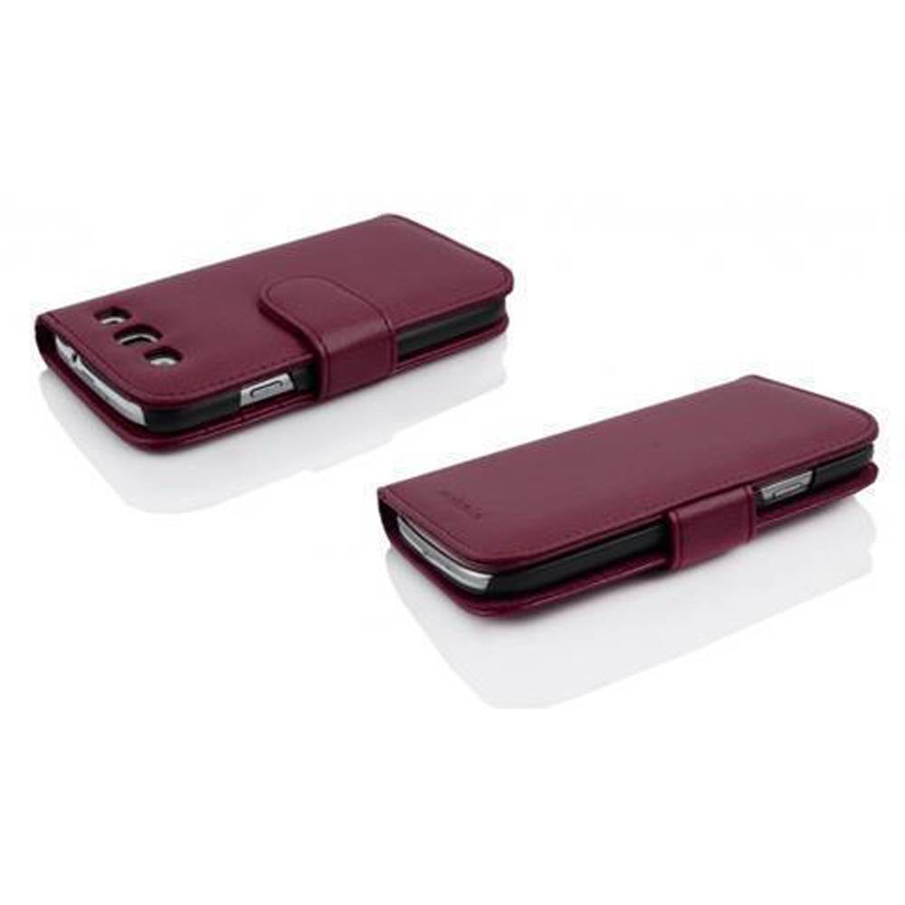 Cadorabo Schutzhülle für Samsung Galaxy WIN Hülle in Lila Handyhülle Etui Case Backcover Kunstleder Tasche