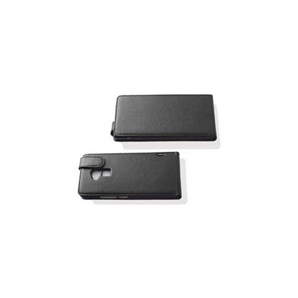 Cadorabo Schutzhülle für HTC ONE MAX T6 Hülle in Schwarz Flip Etui Handyhülle Case Cover Kunstleder