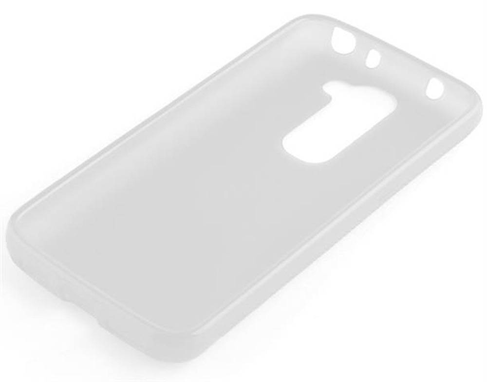 Cadorabo Handyhülle für LG G2 MINI in Transparent Hülle Schutzhülle TPU Silikon Backcover Case