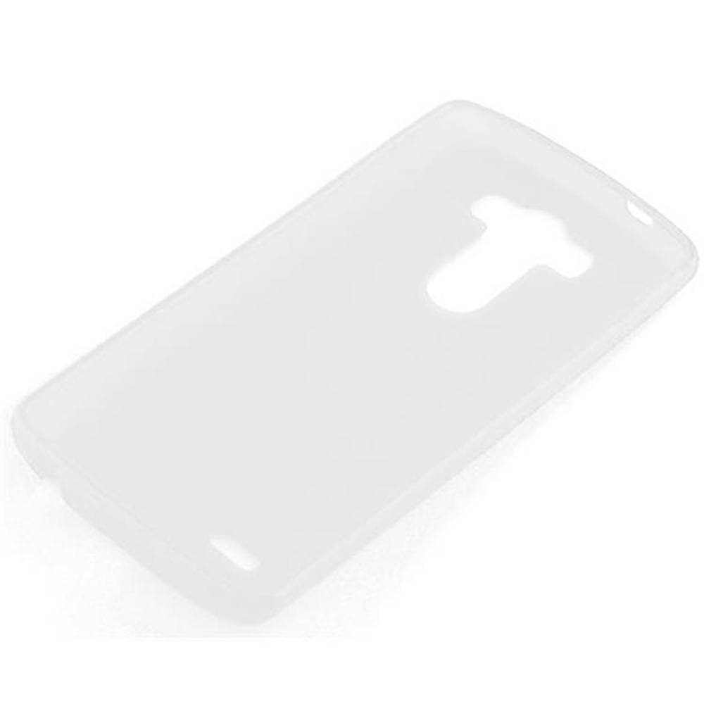 Cadorabo Handyhülle für LG G3 in Transparent Hülle Schutzhülle TPU Silikon Backcover Case