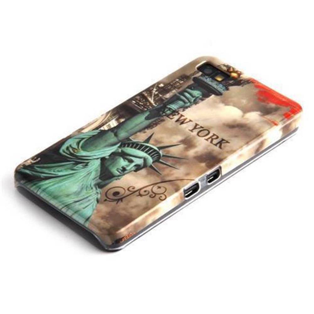 Cadorabo Hülle für Blackberry Z10 Schutz Hülle in Braun Hard Case Schutzhülle Handyhülle Cover Etui