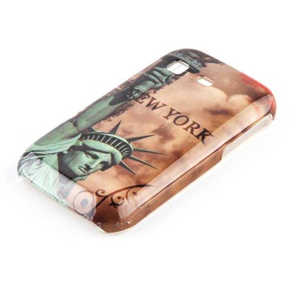 Cadorabo Hülle für Samsung Galaxy POCKET Schutz Hülle in Braun Hard Case Schutzhülle Handyhülle Cover Etui