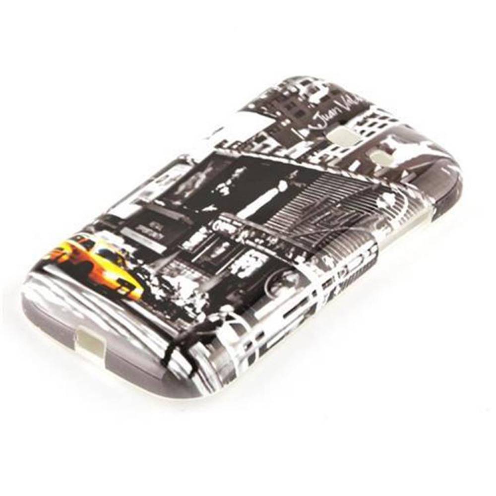 Cadorabo Hülle für Samsung Galaxy TREND LITE Schutz Hülle in Grau Hard Case Schutzhülle Handyhülle Cover Etui