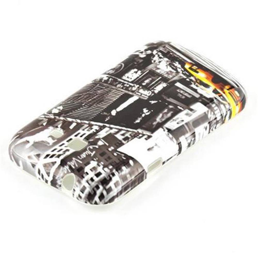 Cadorabo Hülle für Samsung Galaxy TREND LITE Schutz Hülle in Grau Hard Case Schutzhülle Handyhülle Cover Etui