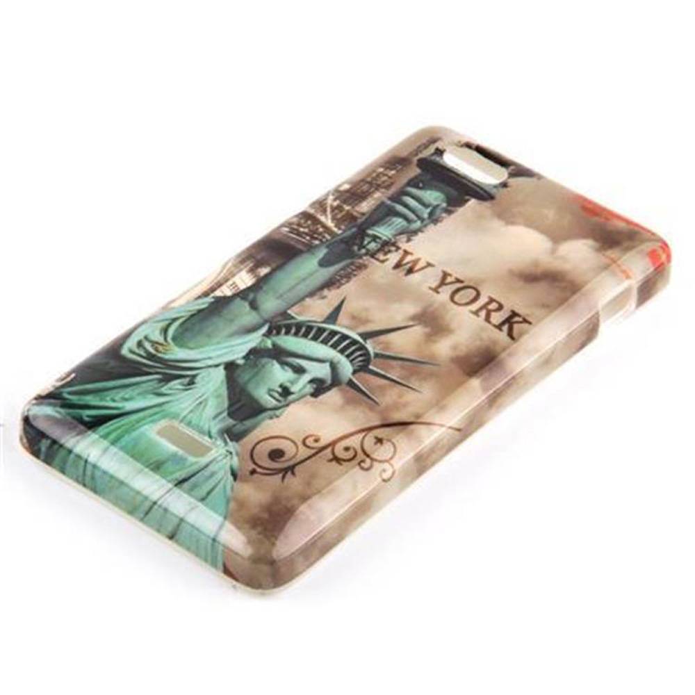 Cadorabo Hülle für Sony Xperia M Schutz Hülle in Braun Hard Case Schutzhülle Handyhülle Cover Etui