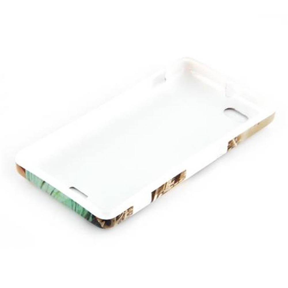 Cadorabo Hülle für Sony Xperia M Schutz Hülle in Braun Hard Case Schutzhülle Handyhülle Cover Etui