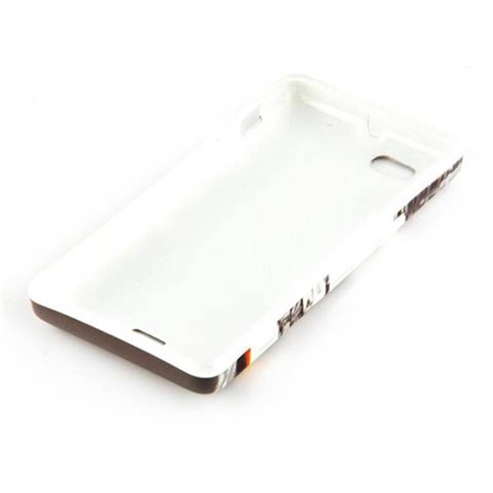 Cadorabo Hülle für Sony Xperia M Schutz Hülle in Grau Hard Case Schutzhülle Handyhülle Cover Etui