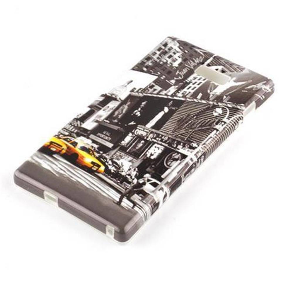 Cadorabo Hülle für Sony Xperia M2 / M2 AQUA Schutz Hülle in Grau Hard Case Schutzhülle Handyhülle Cover Etui