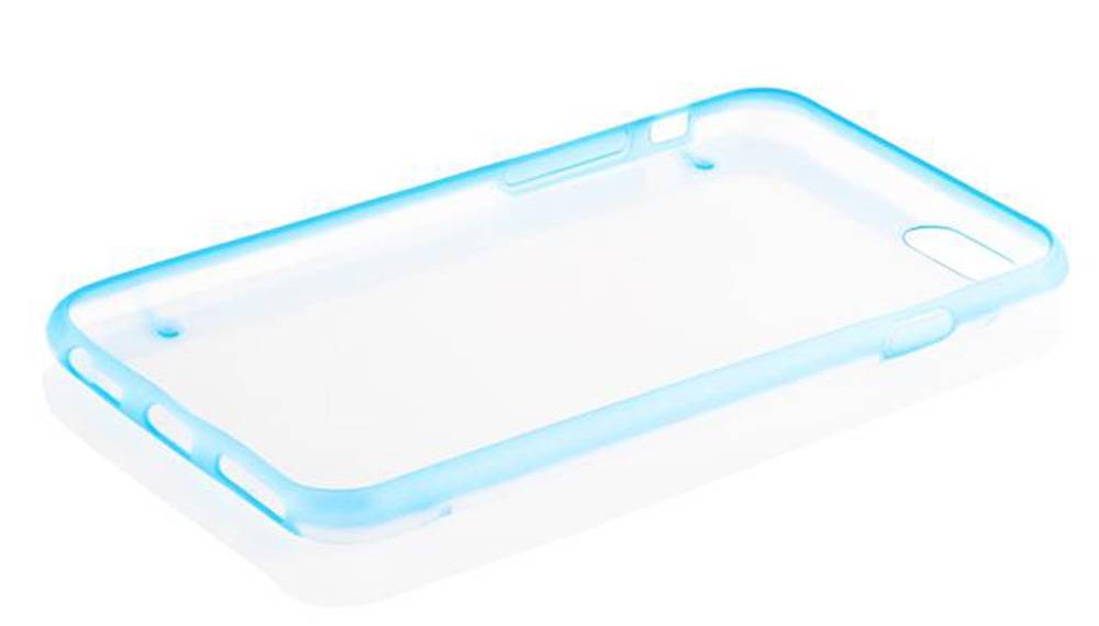 Cadorabo Hülle für Apple iPhone 6 / 6S Schutz Hülle in Blau Handyhülle TPU Etui Case Cover