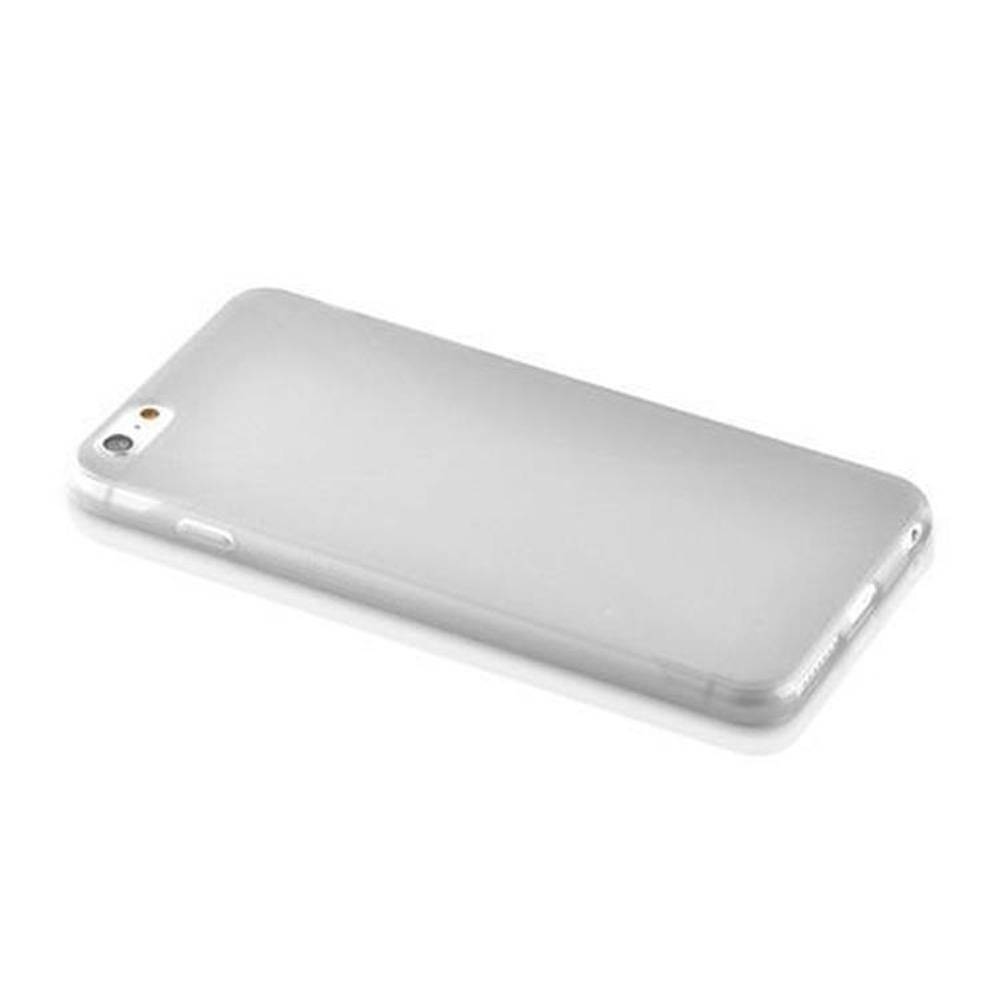Cadorabo Handyhülle für Apple iPhone 6 PLUS / 6S PLUS in Transparent Hülle Schutzhülle TPU Silikon Backcover Case