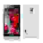 Cadorabo Handyhülle für LG OPTIMUS L7 II in Transparent Hülle Schutzhülle TPU Silikon Backcover Case