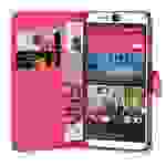 Cadorabo Hülle für HTC Desire EYE Schutz Hülle in Rot Handyhülle Etui Case Cover Magnetverschluss