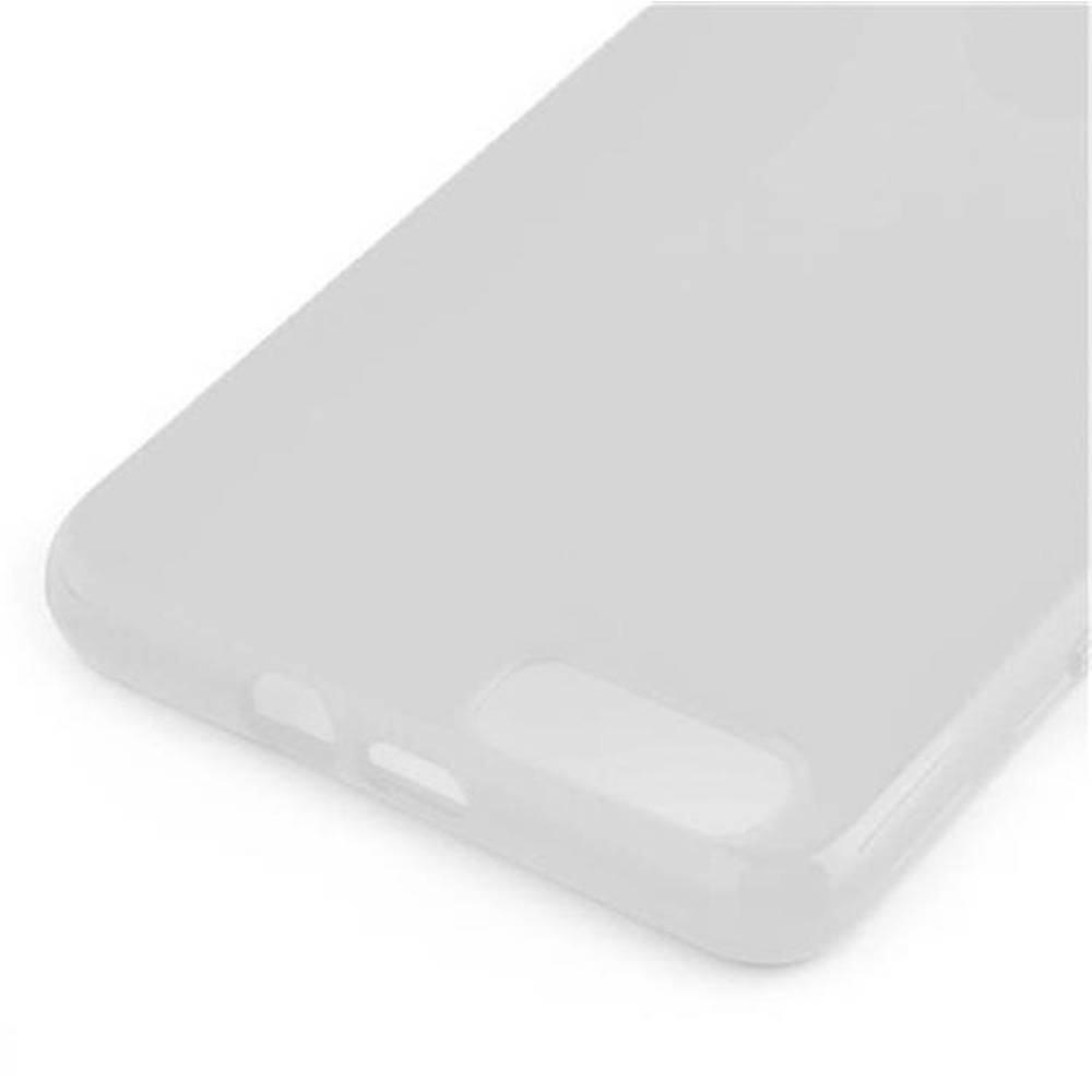 Cadorabo Handyhülle für Honor 6 PLUS in Transparent Hülle Schutzhülle TPU Silikon Backcover Case