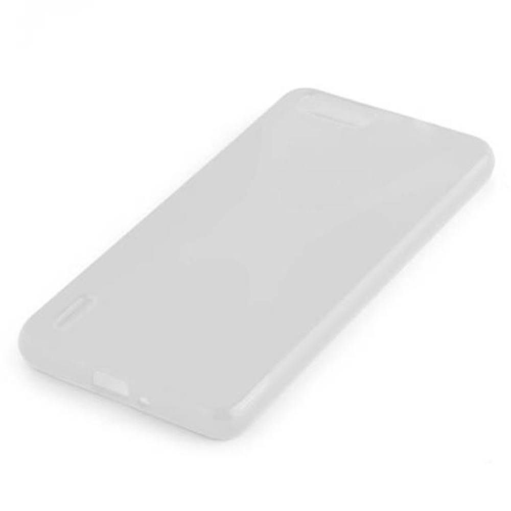 Cadorabo Handyhülle für Honor 6 PLUS in Transparent Hülle Schutzhülle TPU Silikon Backcover Case