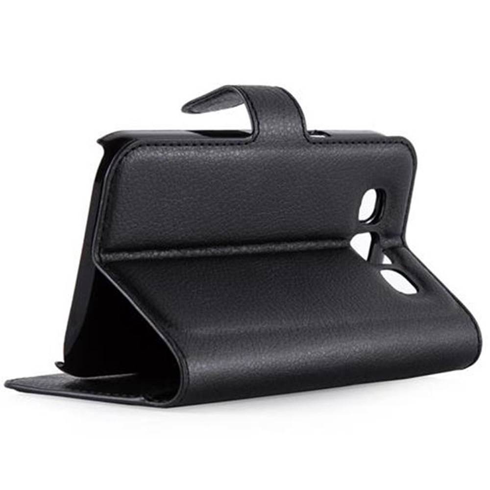 Cadorabo Hülle für Samsung Galaxy WIN Schutz Hülle in Schwarz Handyhülle Etui Case Cover Magnetverschluss