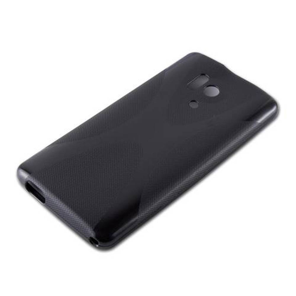 Cadorabo Handyhülle für Honor 3 in Schwarz Hülle Schutzhülle TPU Silikon Backcover Case