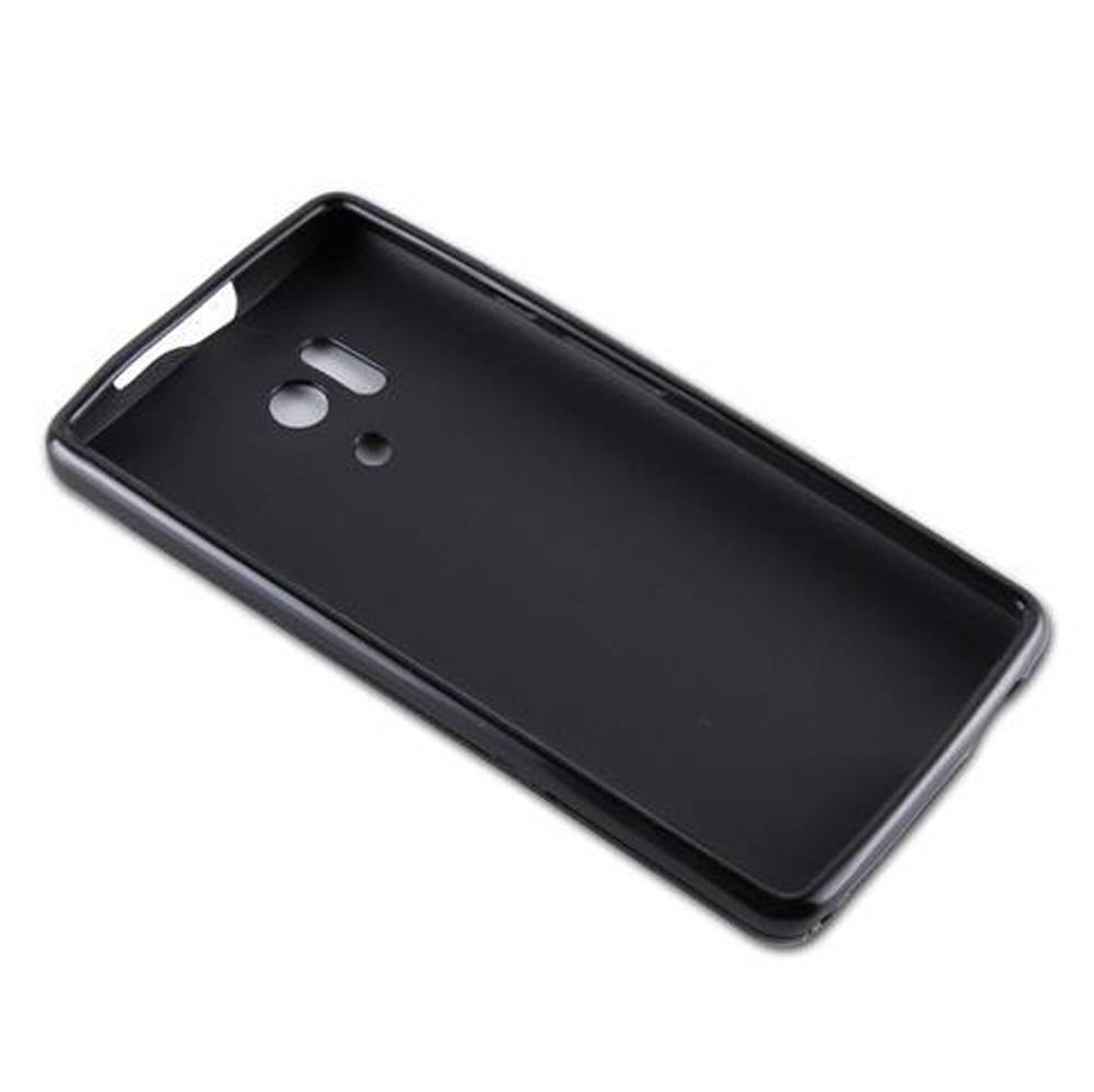 Cadorabo Handyhülle für Honor 3 in Schwarz Hülle Schutzhülle TPU Silikon Backcover Case