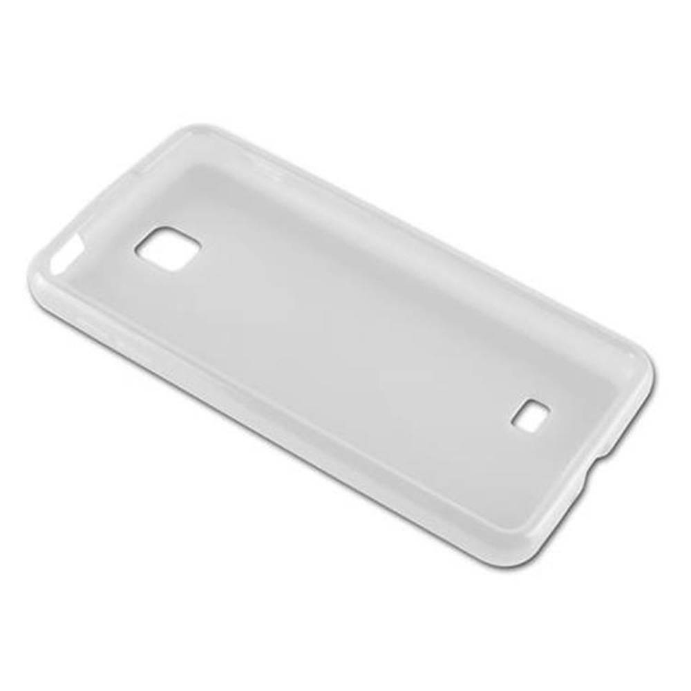 Cadorabo Handyhülle für LG OPTIMUS F5 / LUCID 2 in Transparent Hülle Schutzhülle TPU Silikon Backcover Case