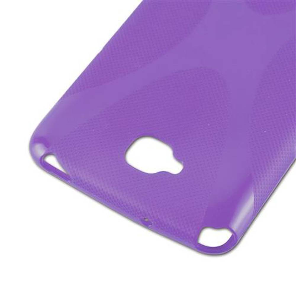 Cadorabo Handyhülle für LG G Pad PRO LITE in Lila Hülle Schutzhülle TPU Silikon Backcover Case
