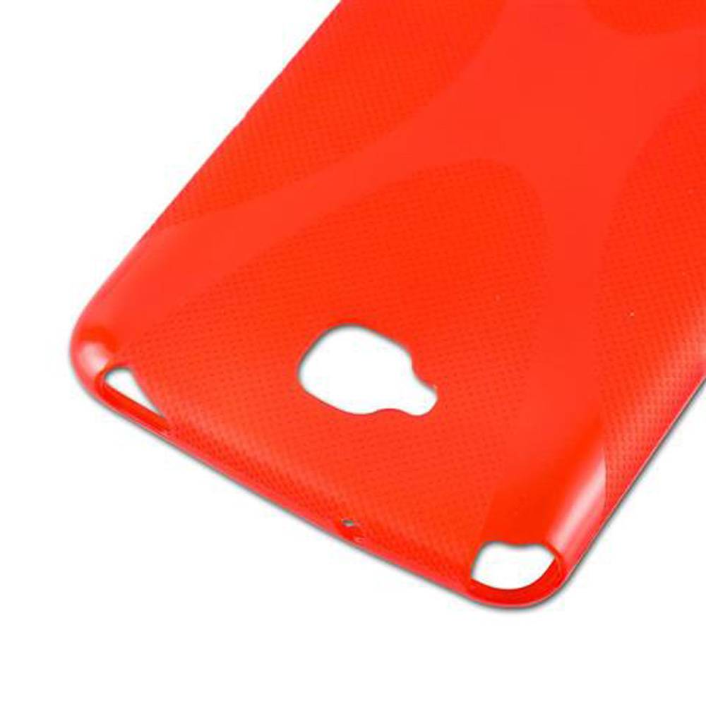 Cadorabo Handyhülle für LG G Pad PRO LITE in Rot Hülle Schutzhülle TPU Silikon Backcover Case