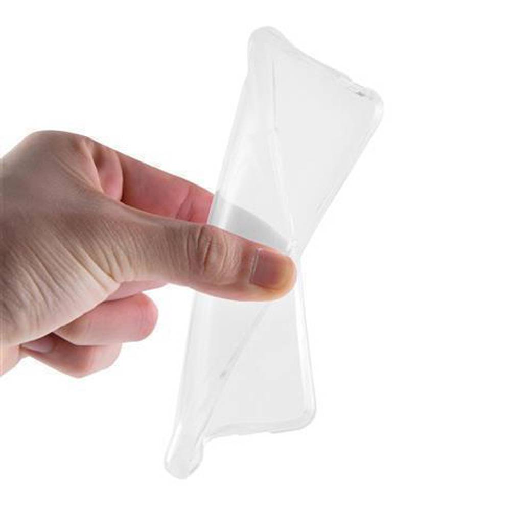 Cadorabo Hülle für Apple iPhone 6 / 6S Schutz Hülle in Transparent Schutzhülle TPU Silikon Cover Etui Case