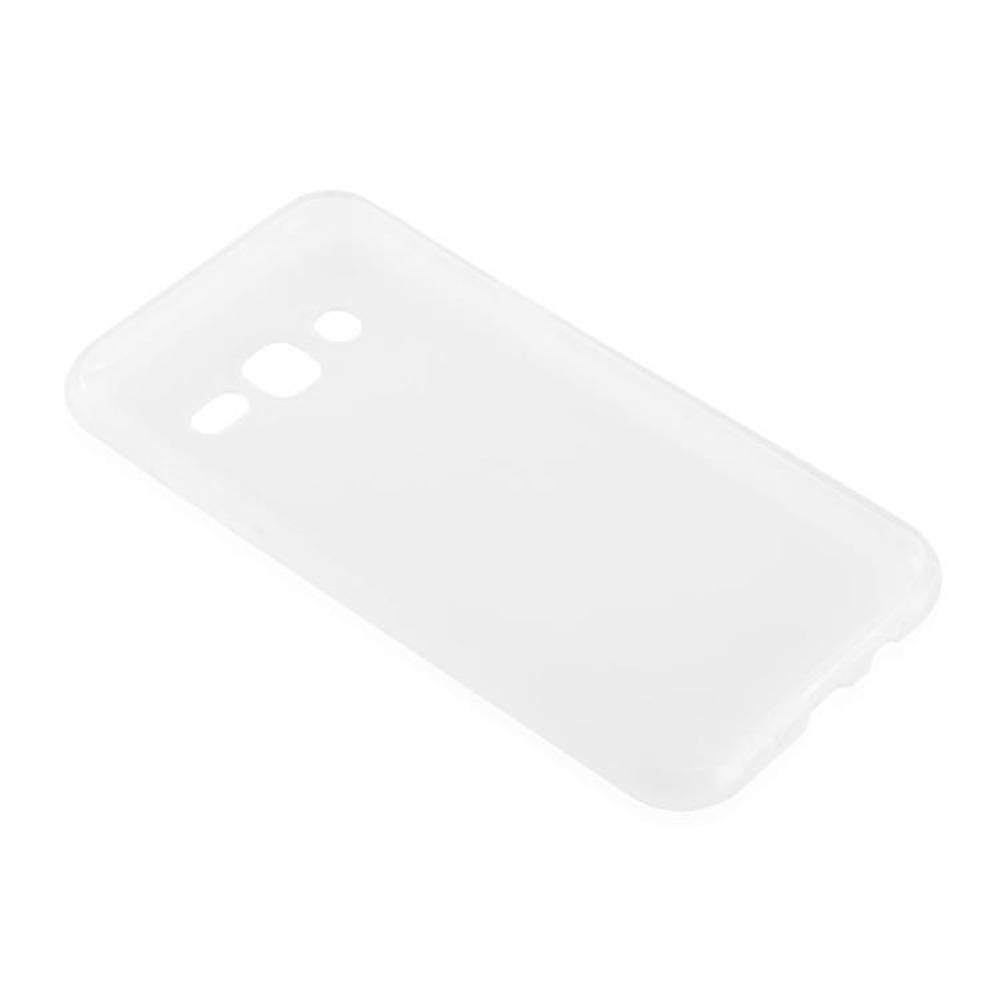 Cadorabo Hülle für Samsung Galaxy J3 2015 Schutz Hülle in Transparent Schutzhülle TPU Silikon Cover Etui Case