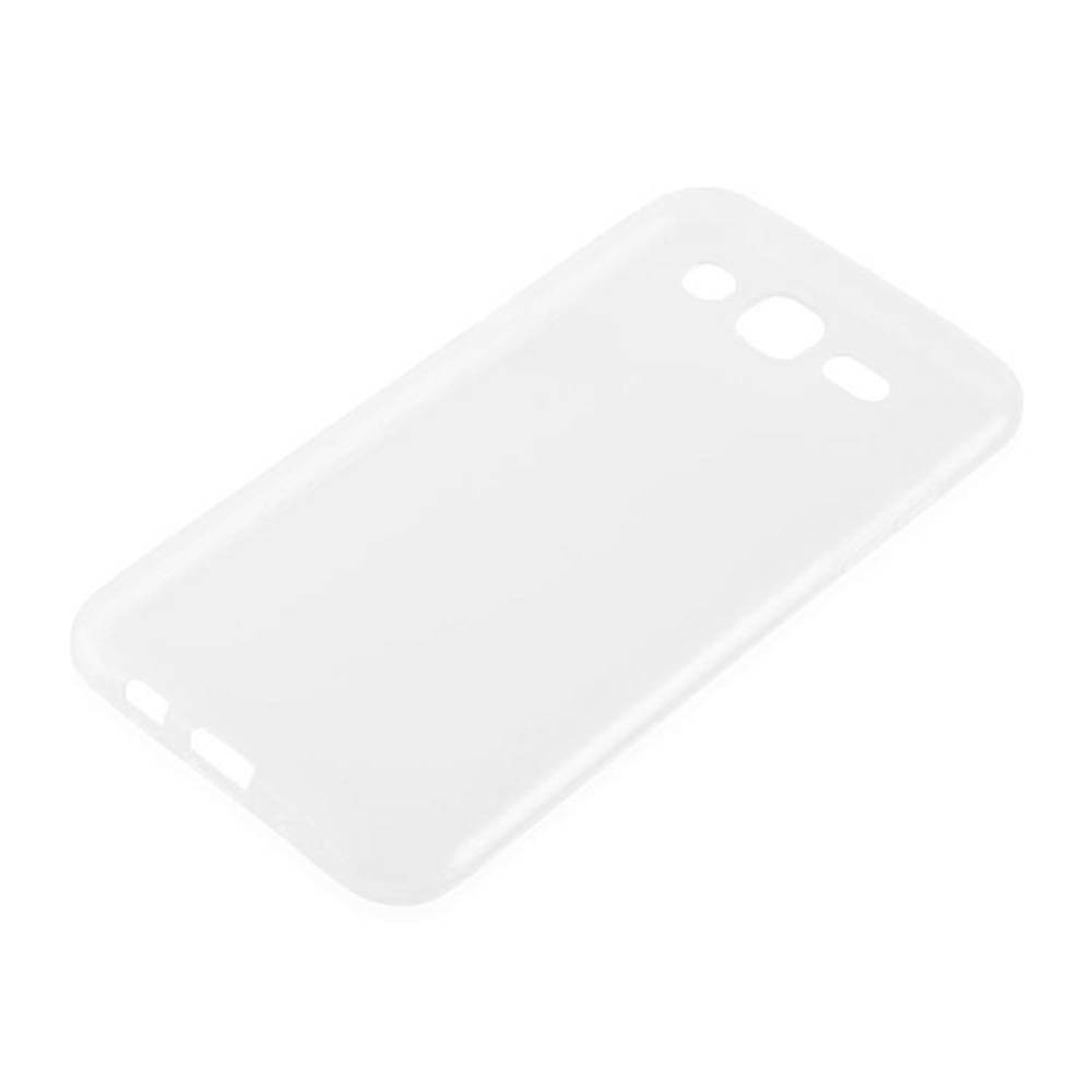 Cadorabo Hülle für Samsung Galaxy J3 2015 Schutz Hülle in Transparent Schutzhülle TPU Silikon Cover Etui Case