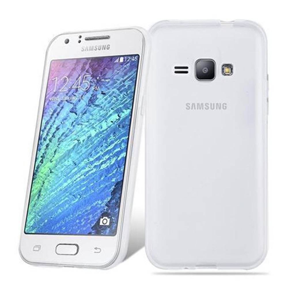 Cadorabo Hülle für Samsung Galaxy TREND 3 Schutz Hülle in Transparent Schutzhülle TPU Silikon Cover Etui Case