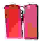 Cadorabo Hülle für Apple iPhone 6 PLUS / 6S PLUS Schutzhülle in Rot Flip Handyhülle Case Cover Etui Kunstleder