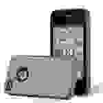 Cadorabo Schutzhülle für Apple iPhone 4 / 4S Hülle in Grau Handyhülle TPU Silikon Etui Cover Case