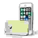 Cadorabo Schutzhülle für Apple iPhone 5 / 5S / SE 2016 Hülle in Gold Handyhülle TPU Silikon Etui Cover Case