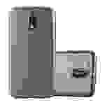 Cadorabo Schutzhülle für Motorola MOTO G4 / G4 PLUS Hülle in Grau Handyhülle TPU Silikon Etui Cover Case