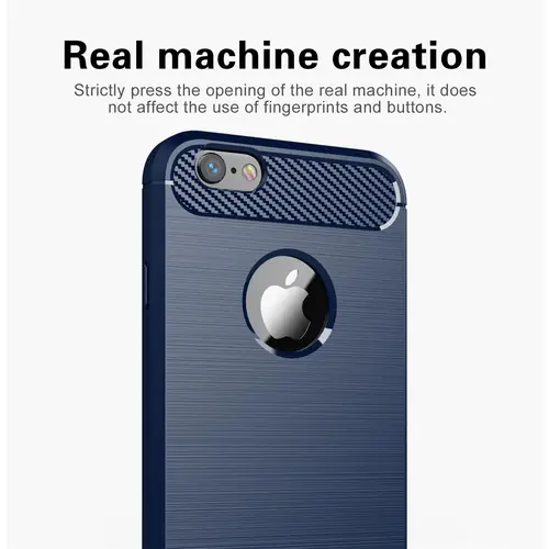 Cadorabo Hülle für Apple iPhone 6 / 6S in Blau Schutzhülle TPU Case Cover Etui Handyhülle Cadorabo Hülle für Apple iPhone 6 / 6S in Blau Schutzhülle TPU Case Cover Etui Handyhülle