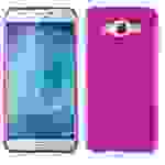 Cadorabo Hülle für Samsung Galaxy A8 2015 Schutz Hülle in Rosa Schutzhülle TPU Silikon Etui Case Cover