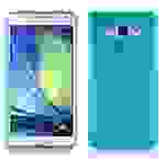 Cadorabo Hülle für Samsung Galaxy A7 2015 Schutz Hülle in Türkis Schutzhülle TPU Silikon Etui Case Cover