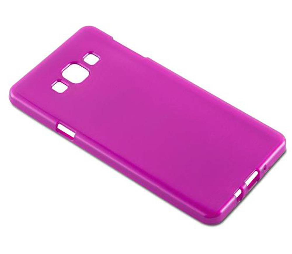 Cadorabo Hülle für Samsung Galaxy A7 2015 Schutz Hülle in Rosa Schutzhülle TPU Silikon Etui Case Cover