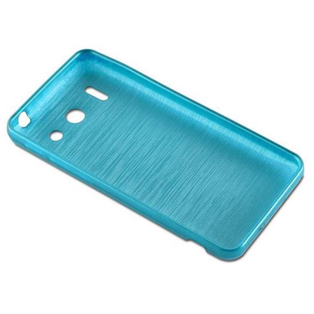 Cadorabo Hülle für Huawei ASCEND G510 / G520 / G525 Schutz Hülle in Türkis Schutzhülle TPU Silikon Etui Case Cover